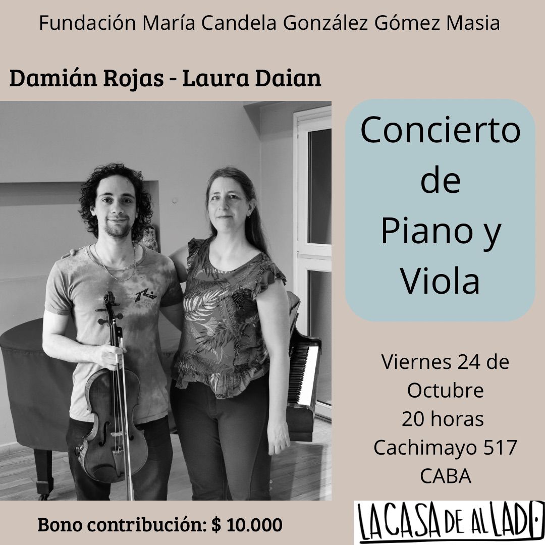 Imagen de Concierto de Piano y Viola